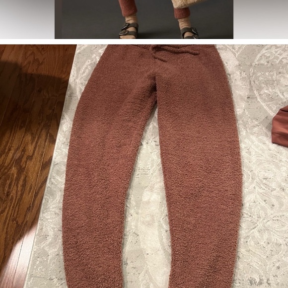 Cozy Brown Track Pants - Picture 1 of 6